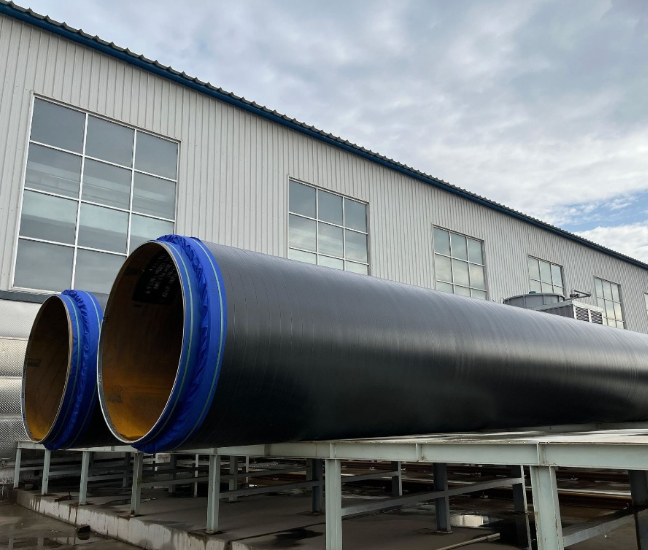 扶沟喷涂缠绕聚氨酯保温管